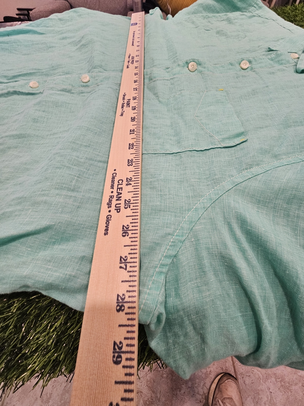 Tommy Bahama 100% Linen Long Sleeve Button-Down - XXL - Picture 6 of 9